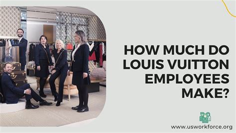 how much do employees make at louis vuitton|Louis Vuitton client advisor salary.